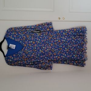 NWT Allison Brittney Floral bell sleeve dress